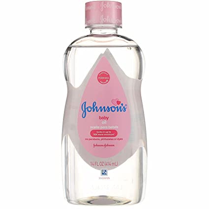 Johnsons Baby Oil - 14oz/6pk