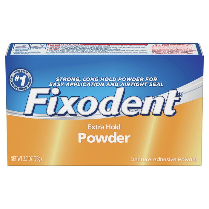Fixodent Extra Hold Denture Adhesive Powder - 2.7oz/24pk