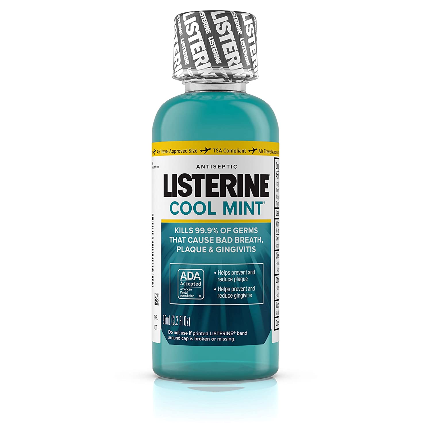 Listerine Antiseptic Mouthwash Cool Mint - 3.2oz/24pk