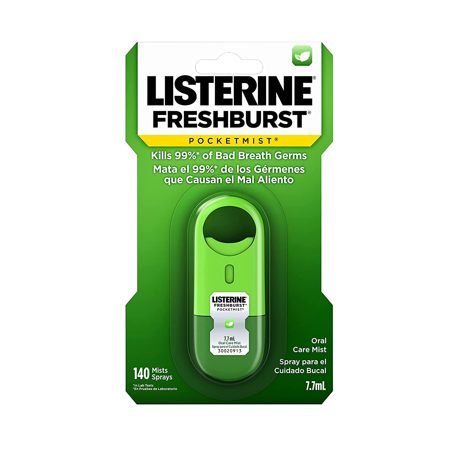 Listerine Pocket Mist Fresh Burst - 1ct/36pk