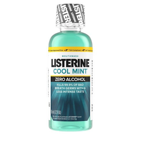 Listerine Zero Mouthwash Cool Mint - 3.2oz/24pk