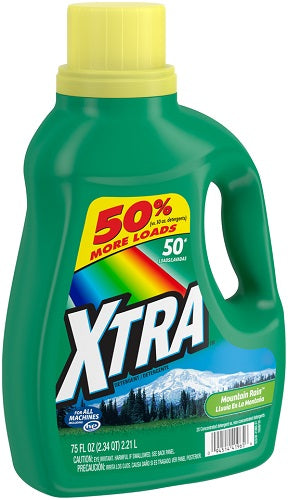 XTRA Liq. 2x Montain Rain - 75oz/6pk