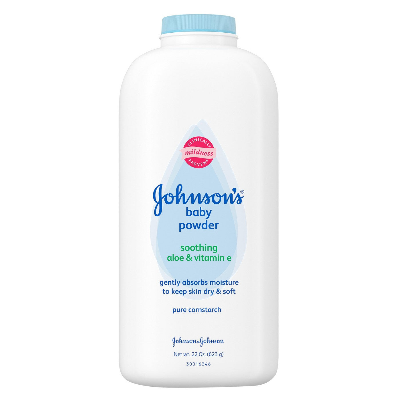 Johnsons Baby Powder With Aloe And Vitamin E - 22oz/3pk