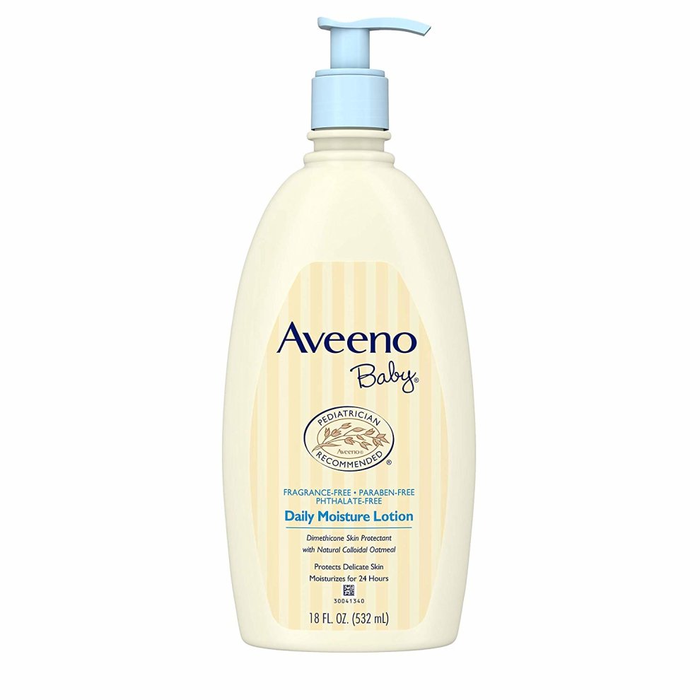 Aveeno Baby Daily Moisture Lotion Fragrance Free - 18oz/3pk