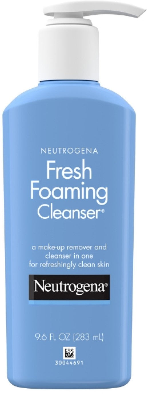 Neutrogena Fresh Foaming Facial Cleanser & Makeup Remover - 9.6oz/12pk