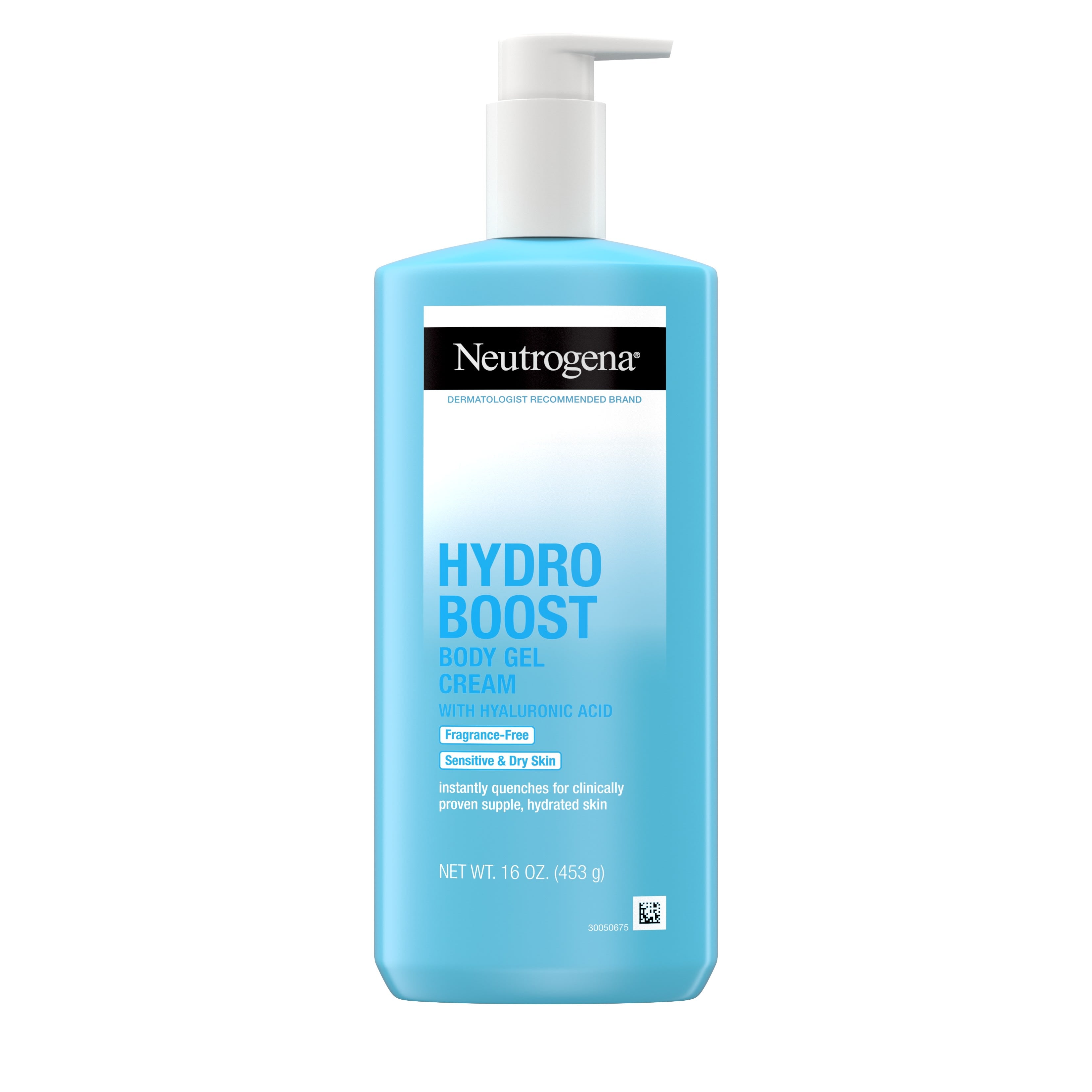 Neutrogena Hydro Boost Body Gel Cream w/Hyaluronic Acid Fragrance-Free - 16oz/3pk