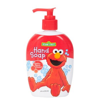 Sesame Street Hand Soap Pump Cherry&Berry Scent - 8oz/12pk