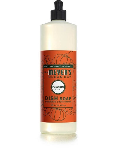 Mrs. Meyer's Liquid Dish Soap Pumpkin - 16oz/6pk