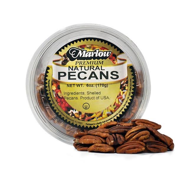 Marlow Natural Pecans - 6oz/12pk