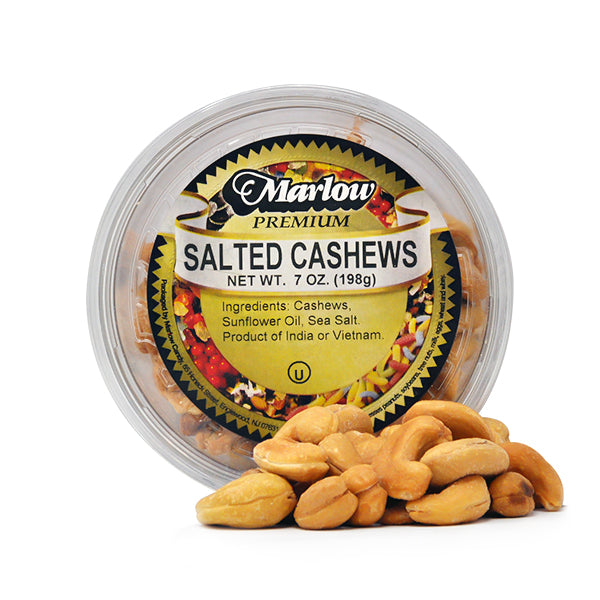 Marlow Salted Cashews - 7oz/12pk