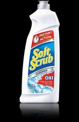Soft Scrub Cleaner OXI - 24oz/9pk