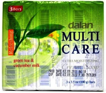 Dalan Cucumber, Milk & Green Tea 3bar - 3.2oz/24pk