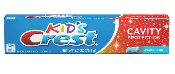 Crest Kid's Cavity Protection Toothpaste for Kids Sparkle Fun - 2.7oz/24pk