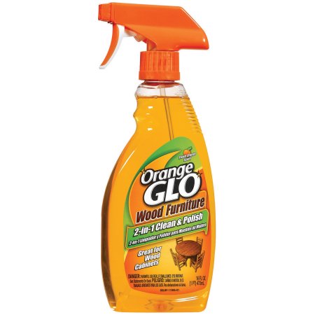 Orange Glo Wood Furniture 2-in-1 Clean & Polish (Spray) - 16oz/6pk