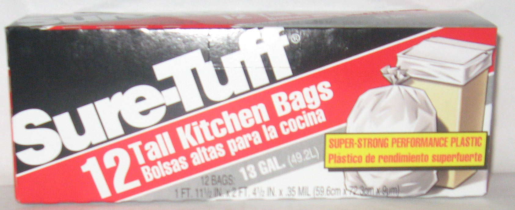 Suretuff Kitchen 13Gal - 12ct/24pk