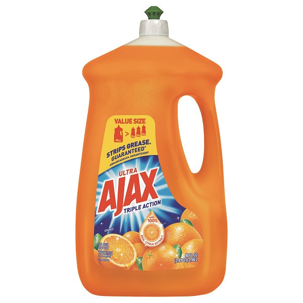 Ajax Liquid Dish Soap Orange - 90oz/4pk
