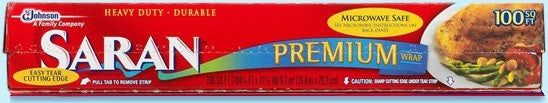 Saran Premium Wrap - 100sqft/12pk