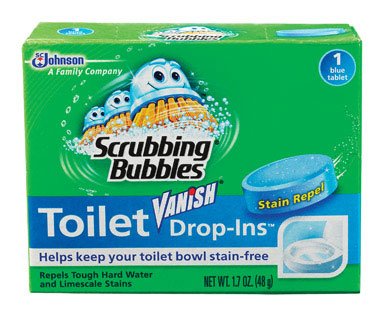 Scrubbing Bubbles@Vanish DROP-ins Blue SINGLE - 1.7oz/12pk