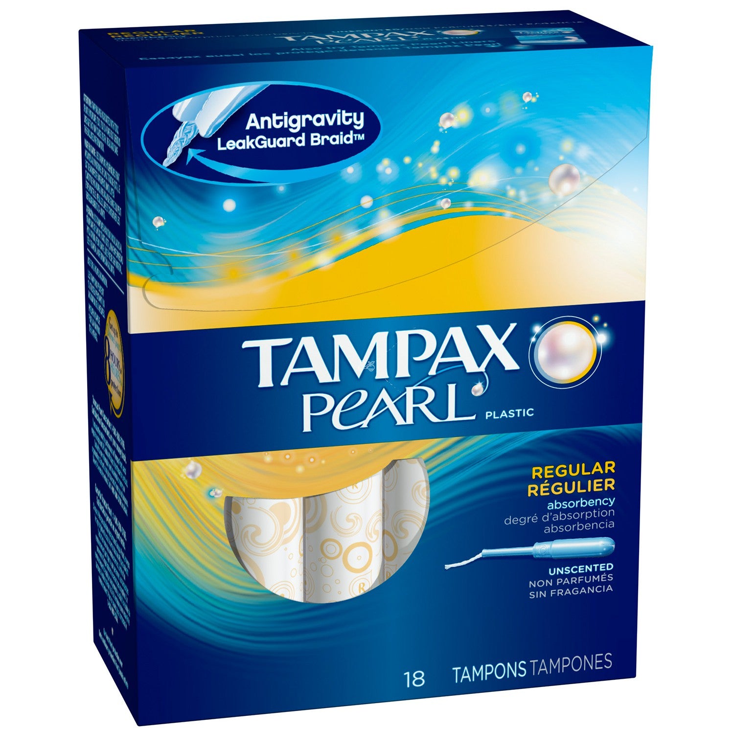 Tampax Pearl REGULAR - 18ct/12pk