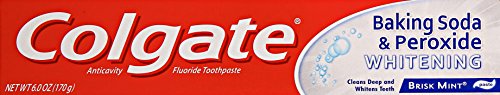 Colgate Baking Soda & Peroxide Whitening Toothpaste - 6oz/24pk