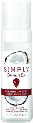 Summer's Eve Foaming Wash Coconut Water - 5oz/12pk
