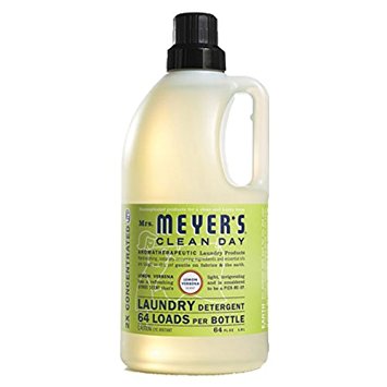 Mrs. Meyers Laundry Detergent LemVerb - (2x64)oz/6pk