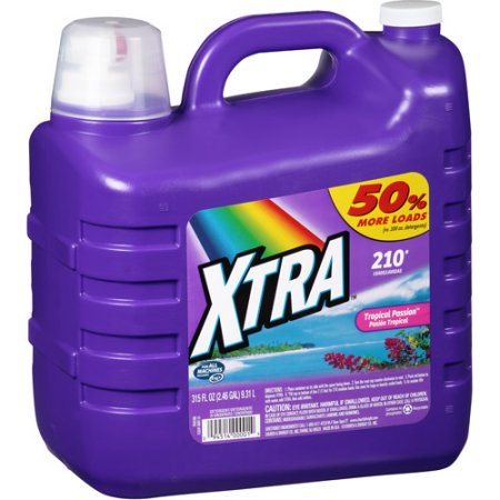 XTRA Liquid Laundry 2x TROPICAL PASSION - 315oz/2pk