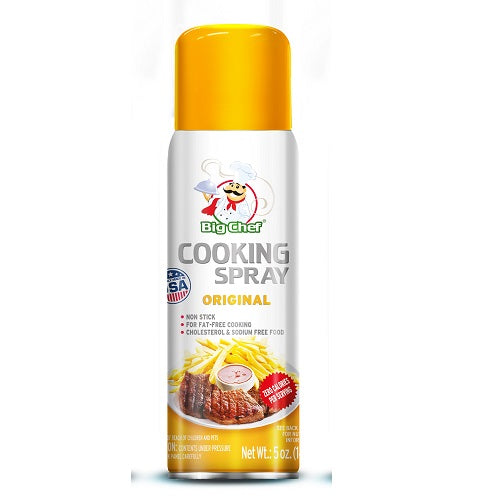 Big Chef Cooking Spray Original - 5oz/12pk