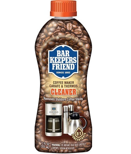 Bar Keepers Friend Coffee Maker Cleaner - 12oz/6pk