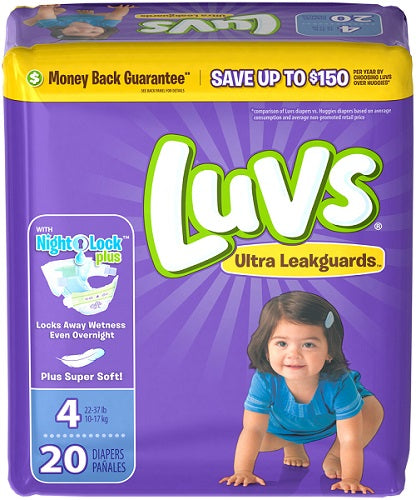 Shop Diapers for newborns - Luvs