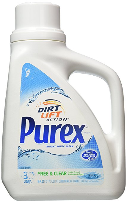 Purex 2X UCL Liquid Detergent FREE & CLEAR - 50oz/6pk