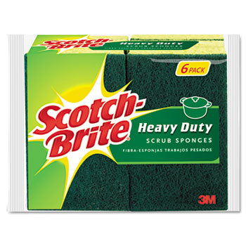 Scotch-Brite Heavy Duty Scrub Sponges 426 - 6ct/6pk