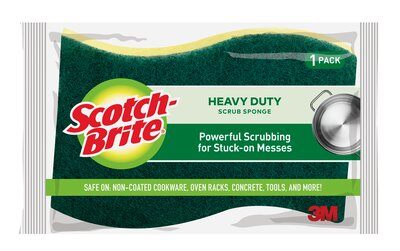 Scotch Brite Heavy Duty Scrub Sponges 425, 12/1 - 10pk