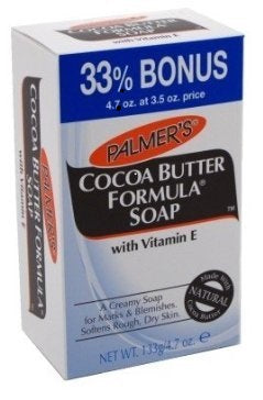 PALMER'S Cocoa Butter w/Vitamin E Cream Soap Bonus - 4.7oz/12pk