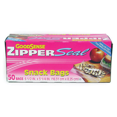 Goodsense Zipper Snack - 50ct/40pk