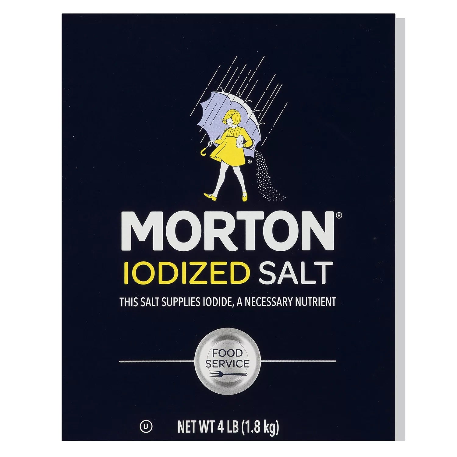 Morton Iodized Salt - 4lb/1pk