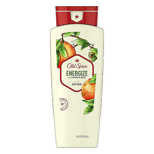 Old Spice Body Wash Energize W/Citrus Zest - 16oz/4pk