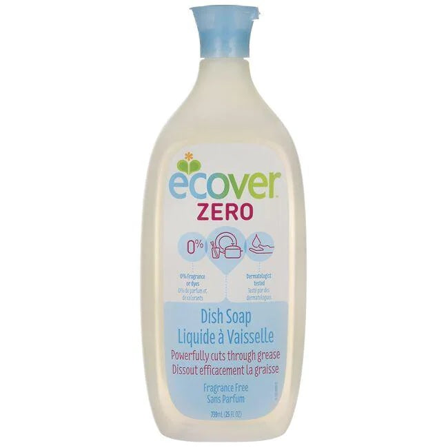 Ecover Zero Dish Soap Fragrance Free - 25oz/6pk