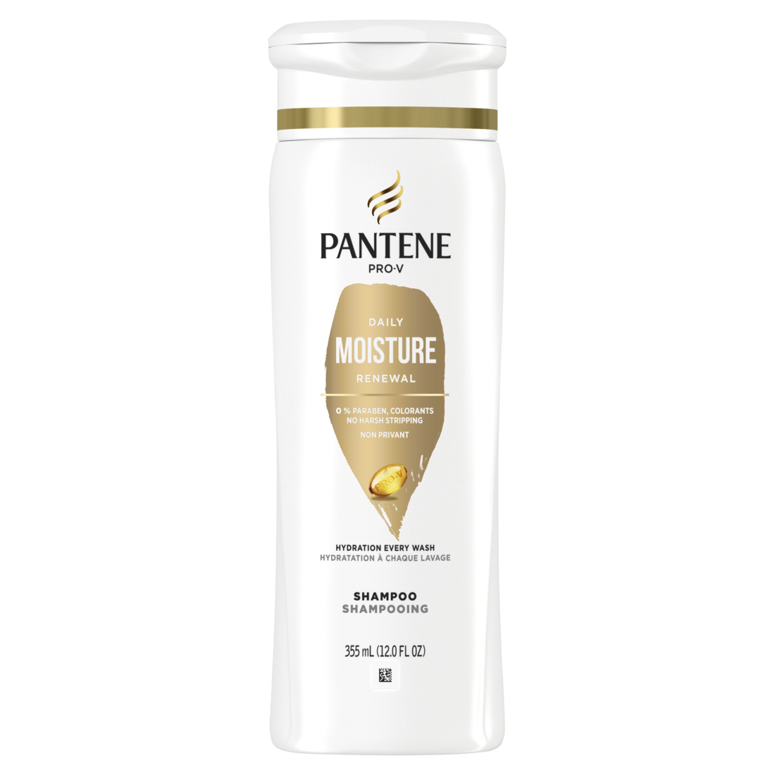 PANTENE PRO-V Daily Moisture Renewal Shampoo - 12oz/6pk