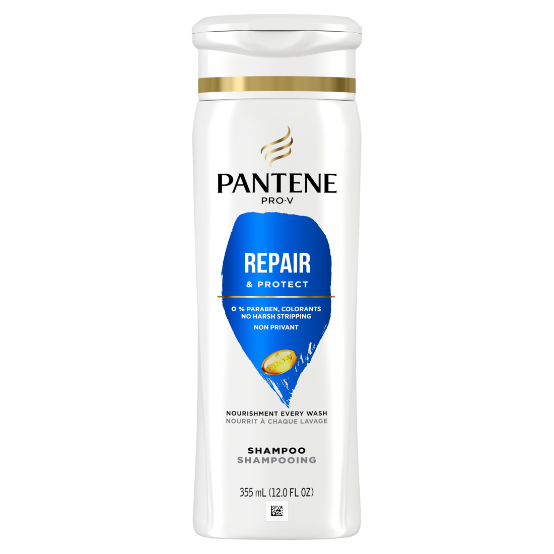 PANTENE PRO-V Repair & Protect Shampoo -12oz/6pk