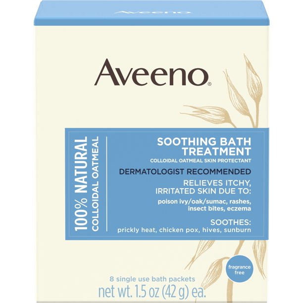 Aveeno Anti-Itch Soothing Bath Treament 1.5oz Packets - 8ct/3pk