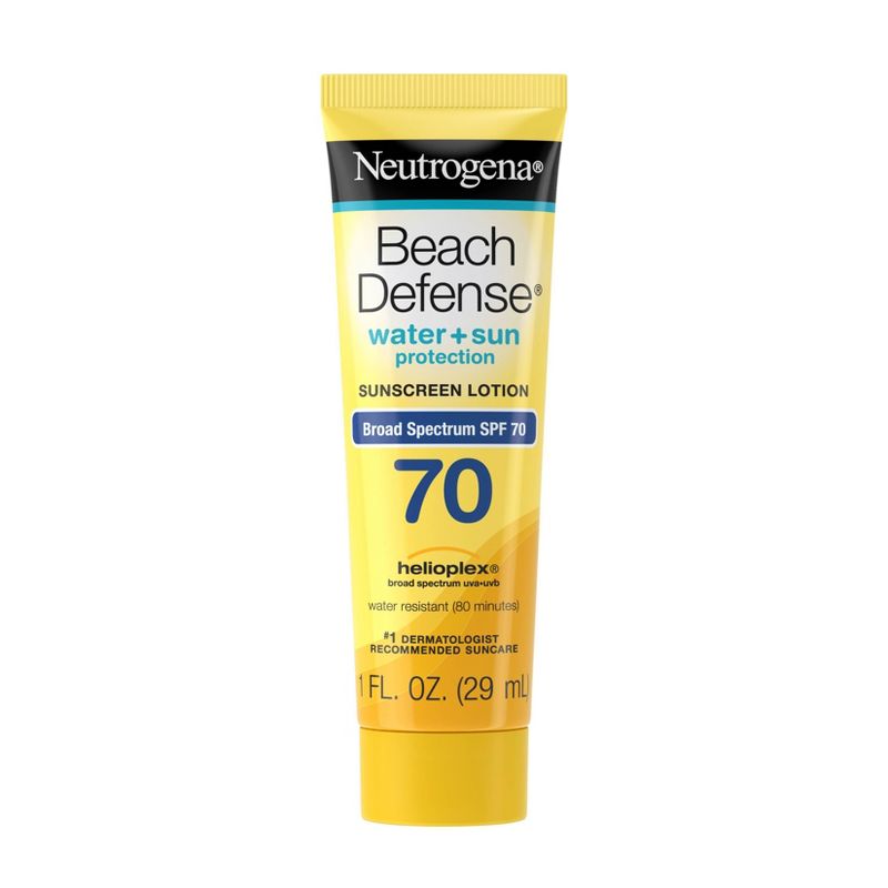 Neutrogena Beach Defense Water + Sun Protection Lotion Spf70 - 1oz/48pk