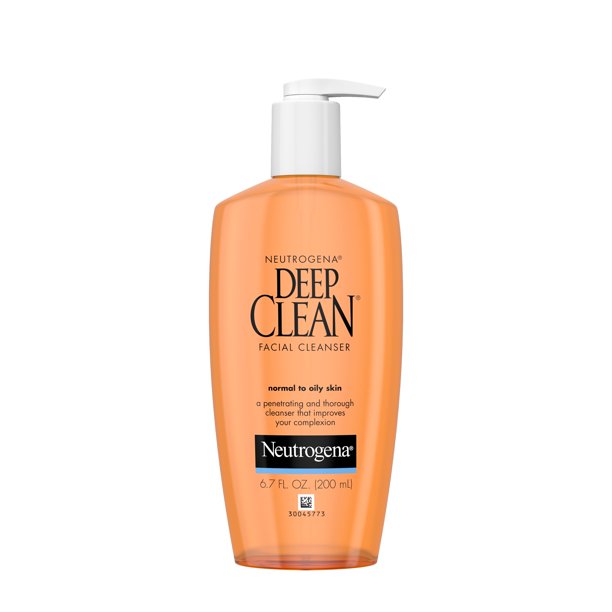 Neutrogena Deep Clean Facial Cleanser Normal To Oily Skin - 6.7oz/3pk