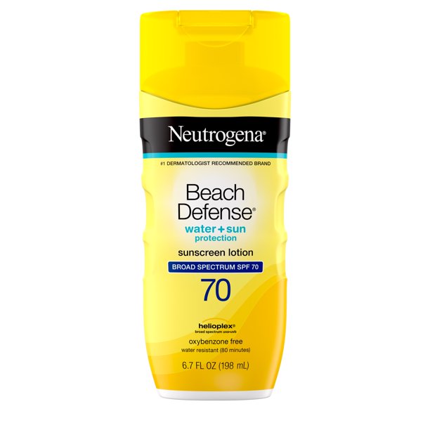 Neutrogena Beach Defense Water + Sun Protection Lotion Spf70 - 6.7oz/12pk