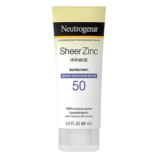 Neutrogena Sheer Zinc Dry-Touch Spf50 - 3oz/12pk