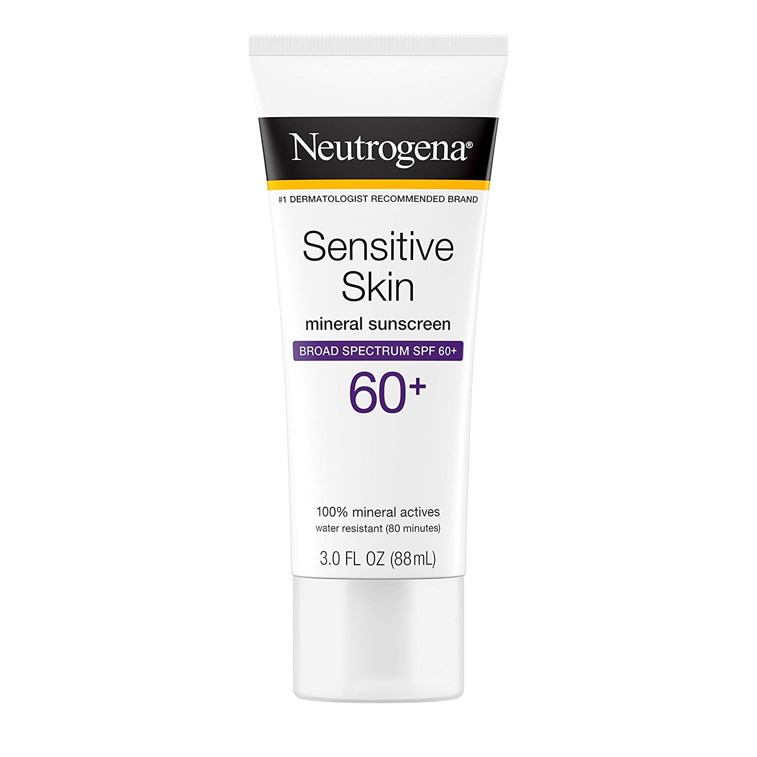 Neutrogena Sensitive Skin Lotion Spf60+ Fragrance Free - 3oz/12pk