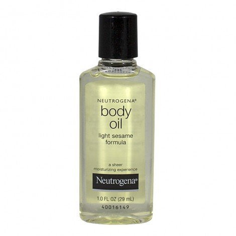 Neutrogena Body Oil light Sesame Formula 1oz - 48ct/48pk