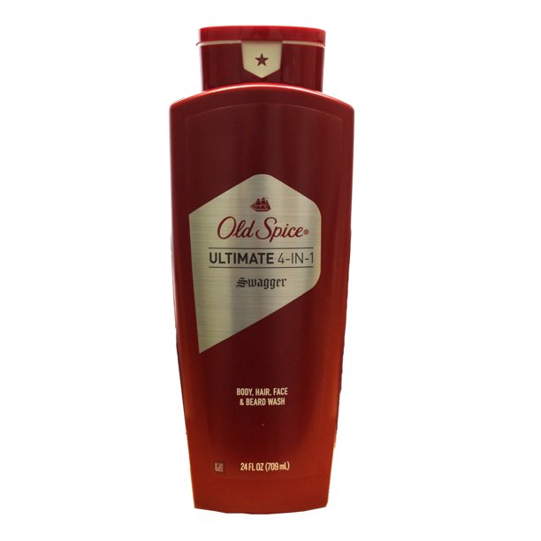 Old Spice HWC Body Wash Ultmt 4-IN-1 Swagger - 24oz/4pk