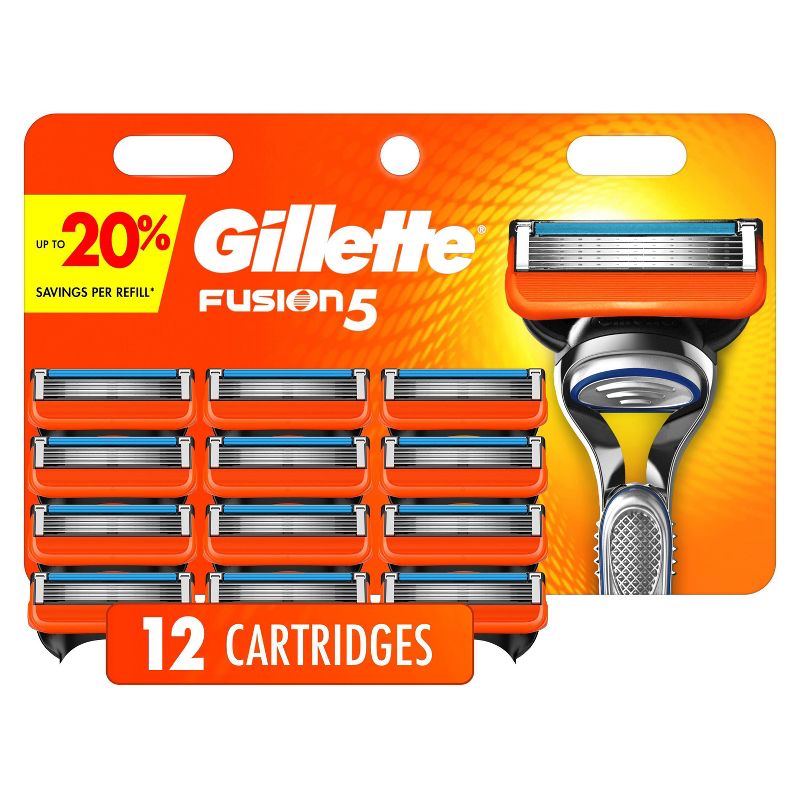 Gillette Fusion5 Men's Razor Blade Refills - 12ct /6pk