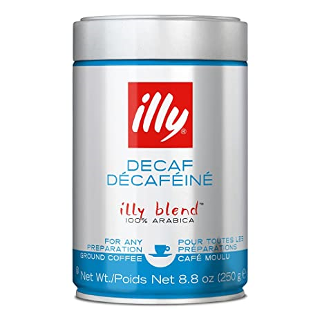 Illy Decaf Ground 250gr/12pk